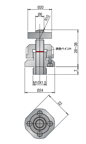 DN-6 寸法図